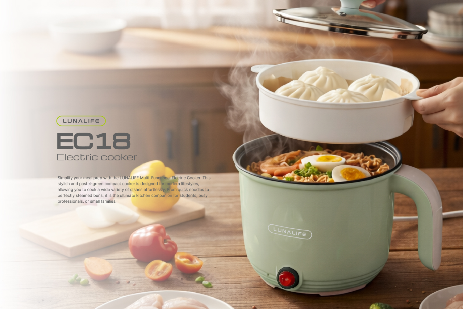 LUNA LIFE EC18 Electric cooker